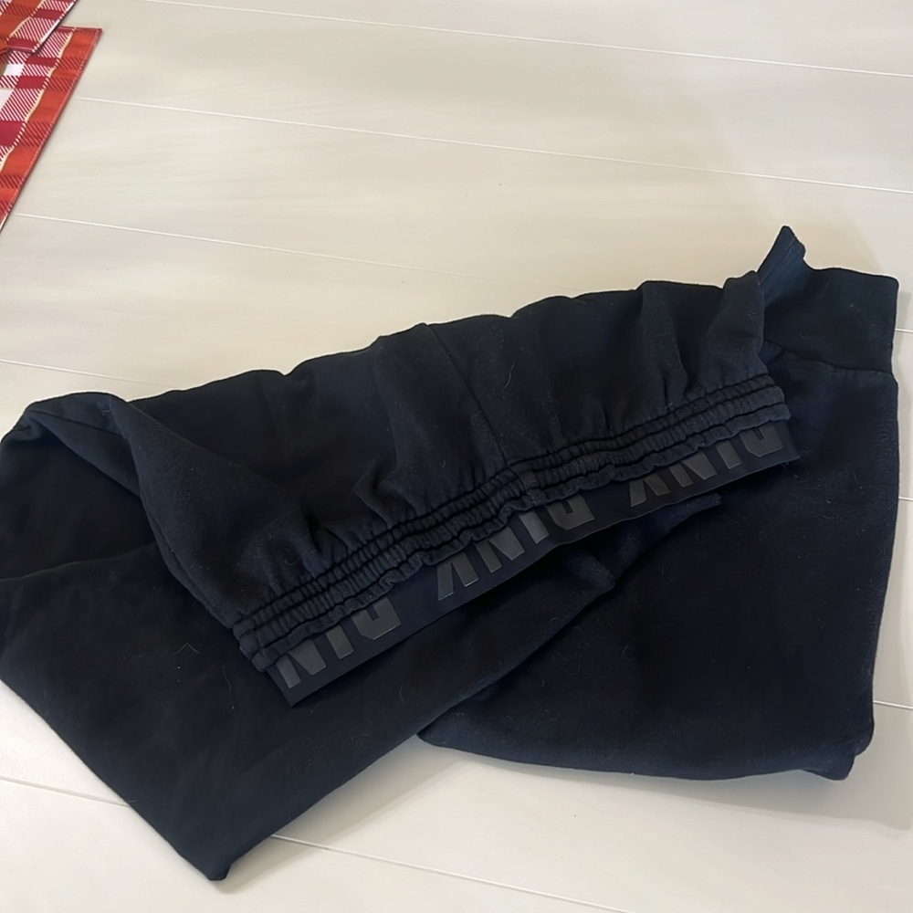 Pink Victoria’s Secret black joggers - Picture 7 of 10